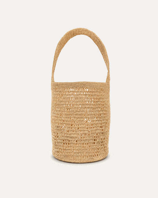 Nura raffia bucket