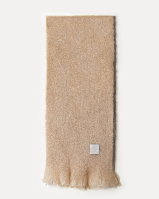 Scarf in mohair and wool | Dune
