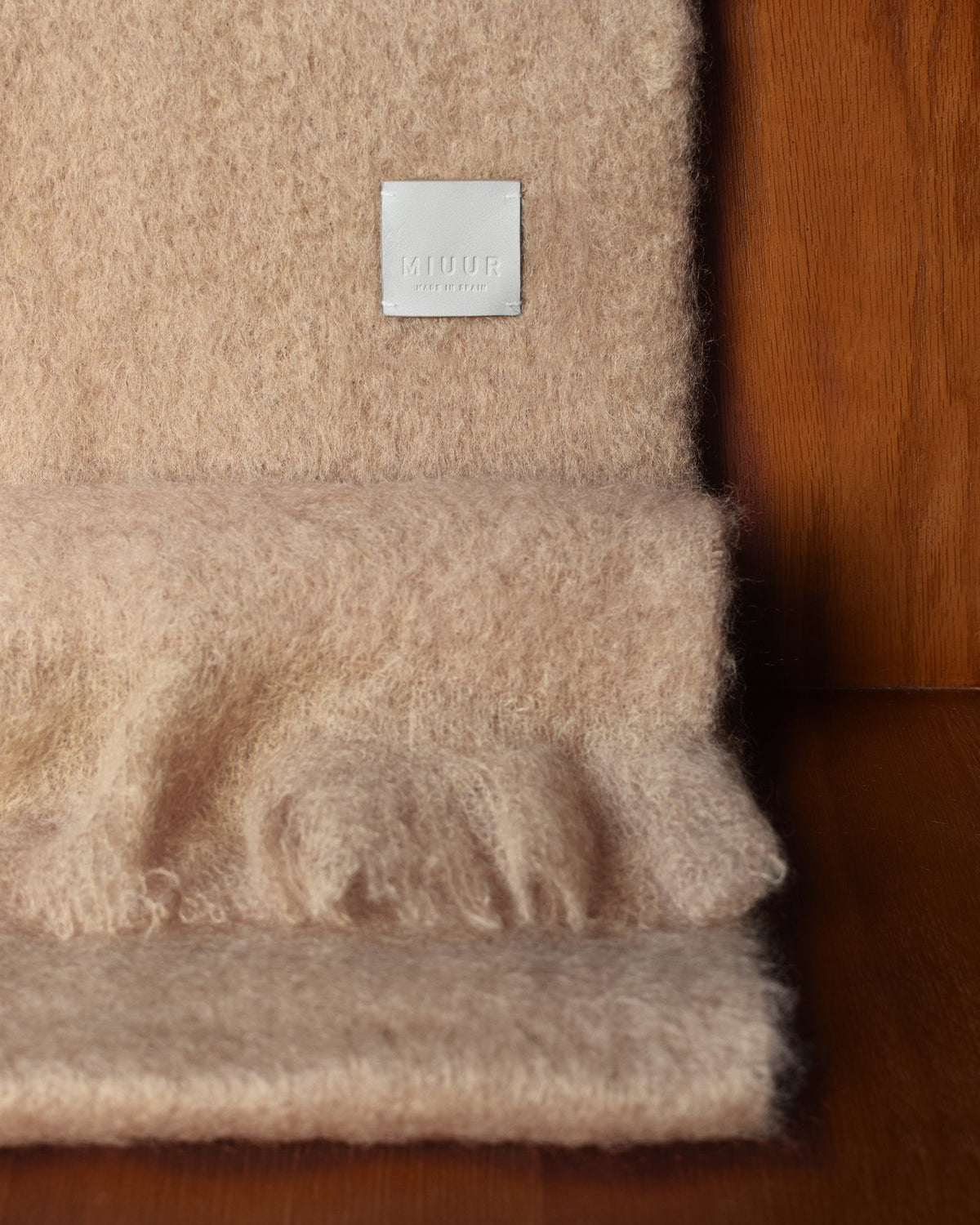 Scarf in mohair and wool | Dune
