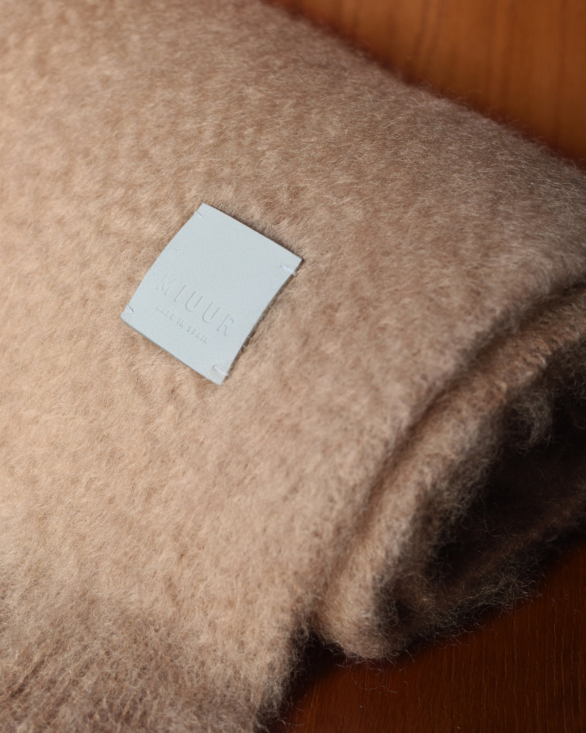 Scarf in mohair and wool | Dune